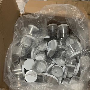 200 16 ounce straight sided plastic jar